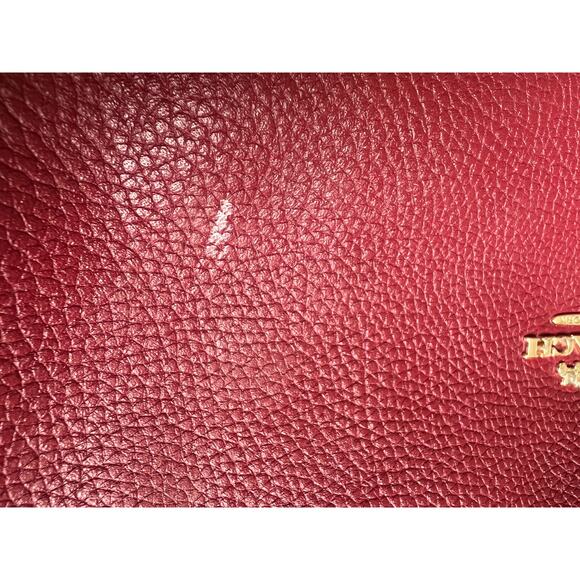 Coach Large Scout Hobo in Red H1573 - Picture 7 of 13